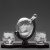 Wave wooden stand + 1 bottle +