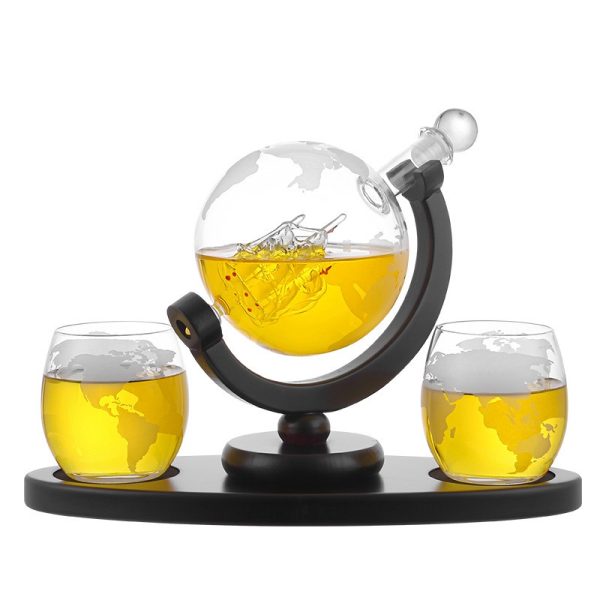 Creative Globe Decanter Set - Image 6