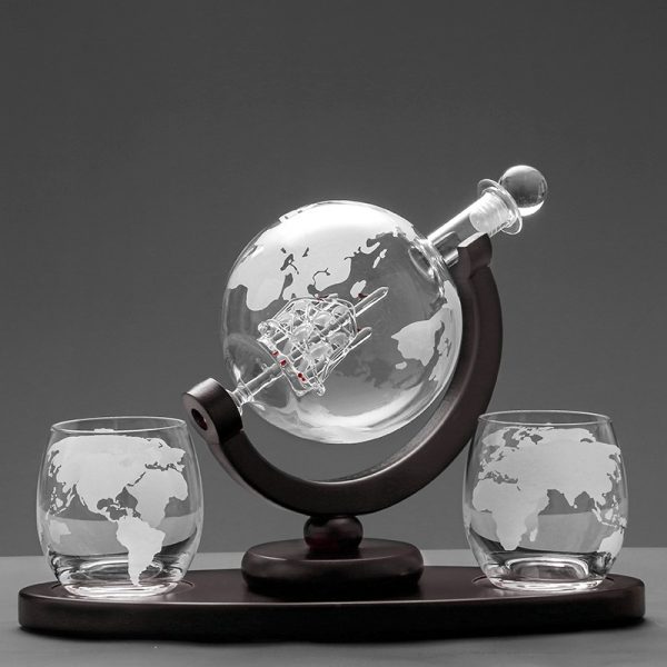 Creative Globe Decanter Set - Image 10