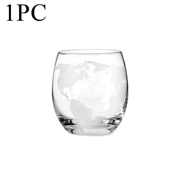 Creative Globe Decanter Set with Lead-free Carafe Exquisite Wood-stand and 2 Whisky Glasses Whiskey Decanter Globe Grade Gift - Image 9