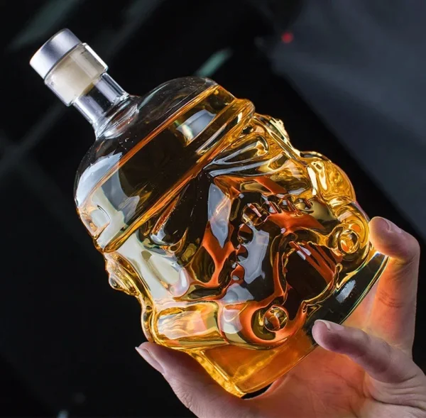 Wine Glass Set Storm Trooper Helmet Whiskey Decanter Whiskey Glass Cup Wine Glasses Accessories Creative Men Gift Bar Party Hot - Image 4