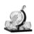 Decanter + 2 Glasses + Square Stand
